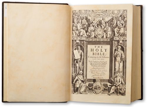 King James Bible first edition title page