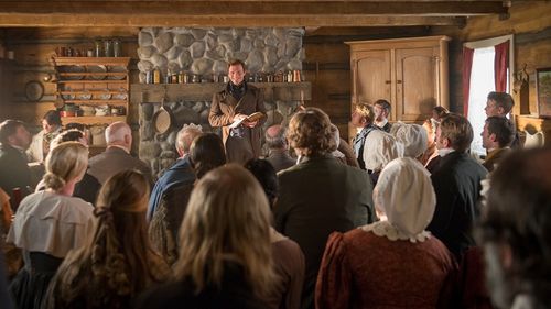 rassemblement chez les Whitmer pour l’organisation de l’Église