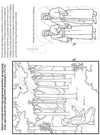 pahina sa kalihokan: Nakita ni Joseph Smith ang Langitnong Amahan ug si Jesukristo