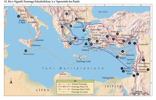 Mape ʻo e Tohi Tapú 13