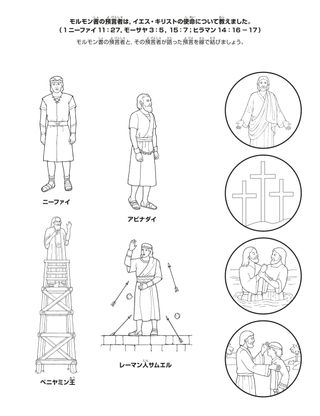 活動ページ：イエス・キリストについて証しするモルモン書の預言者たち