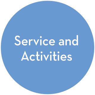 service and activities icon