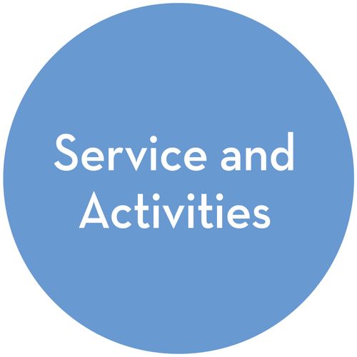 service and activities icon