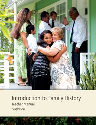 Introdução à História da Família — Manual do Professor