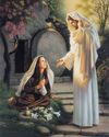 Mary and the Resurrected Jesus Christ