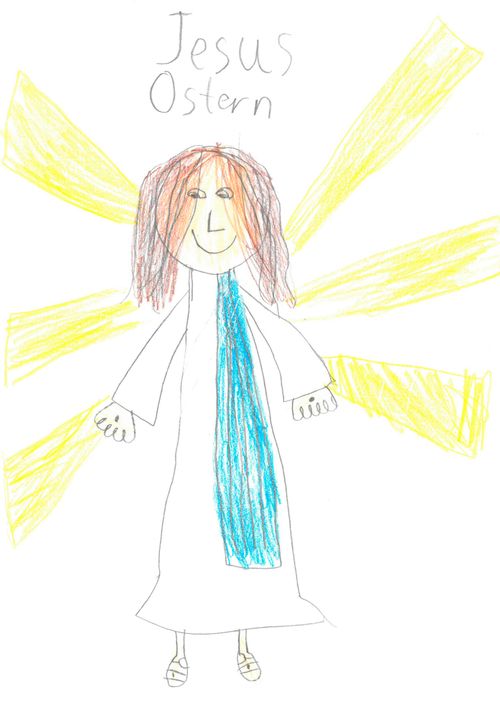 drawing of Jesus