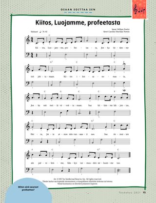 sheet music