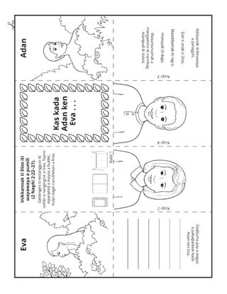 panid ti aktibidad: kas kada Adan ken Eva, addaanak iti kinawaya nga agpili