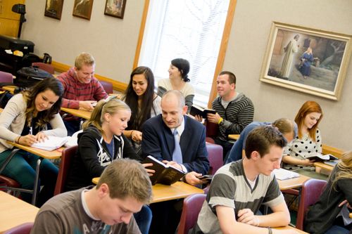 students in classroom