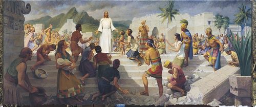 Gesù ammaestra i fedeli nell’Emisfero Occidentale