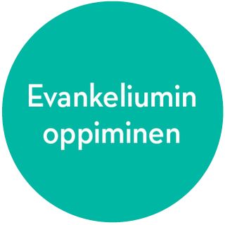 evankeliumin oppiminen -kuvake