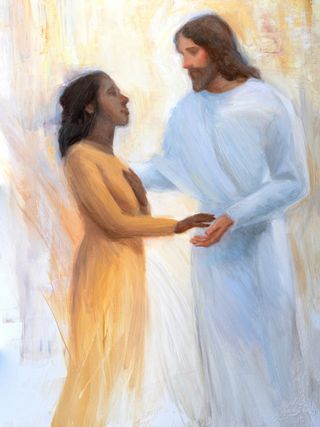 Meeting the Savior [Conocer al Salvador], por Jen Tolman