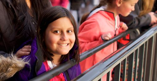 young woman at conference