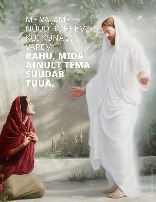 Plakat: Jeesus Kristus ilmub Maarja Magdaleenale