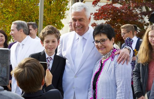 Elder and Sister Uchtdorf in Germany
