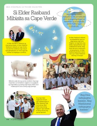 Elder Rasband Visits Cape Verde