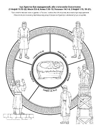 творча сторінка: пророки з Книги Мормона навчали про місію Ісуса Христа