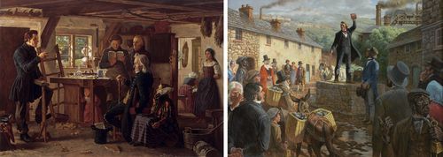 paintings showing missionary work