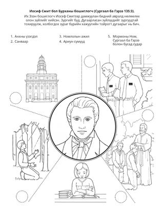 Үйл ажиллагааны хуудас: Иосеф Смит бол Бурханы бошиглогч