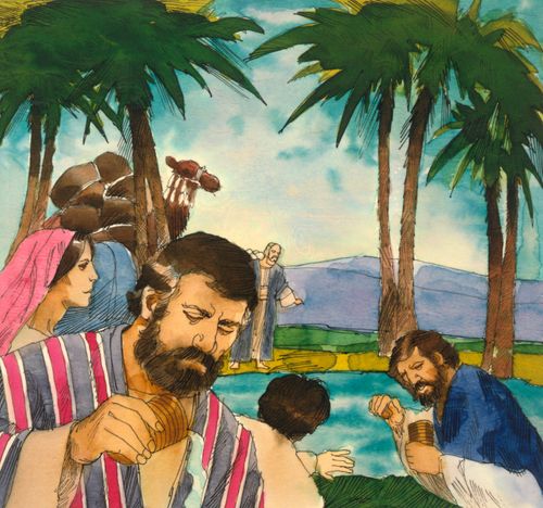 Israelites by river