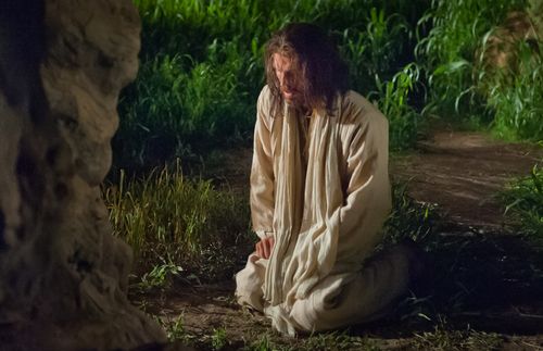 Christ praying in Gethsemane