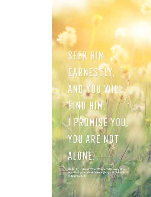 Seek Him Earnestly