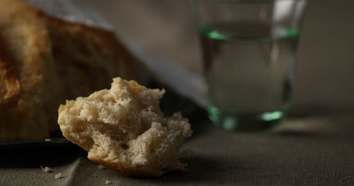 sacrament bread and cup