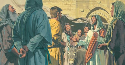 Jesus tells the disciples that He will soon die - ch.44-6