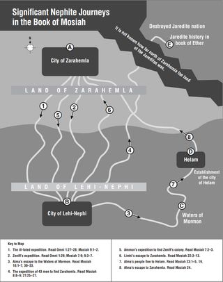 Significant Nephite Journeys in the Book of Mosiah