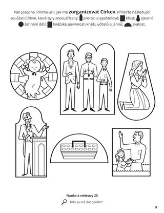 The Restored Church of Jesus Christ coloring page