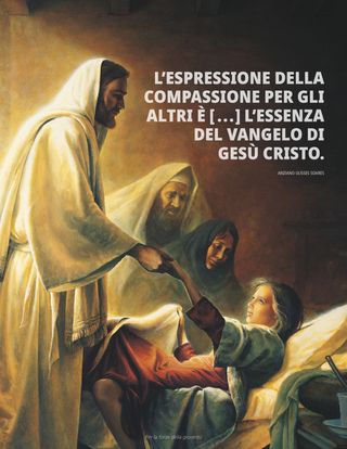 Gesù Cristo che guarisce la ragazza