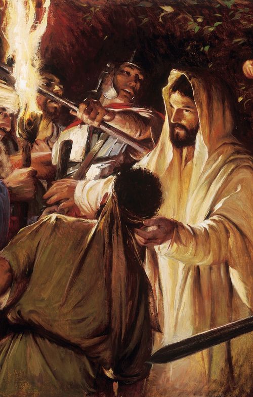 Kristus uzdravuje muže