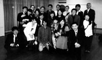 students and director in Japan