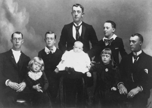 John Henry and Sarah Farr Smith family