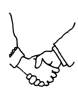 shaking hands