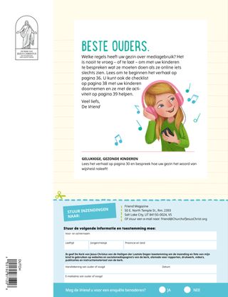 brief aan ouders