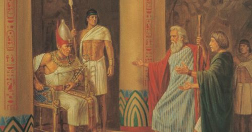 Moses, Aaron, and Pharaoh