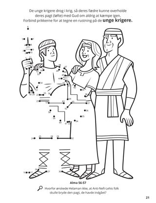 The Stripling Warriors coloring page