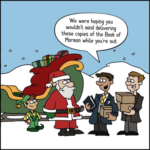 missionaries and Santa Claus