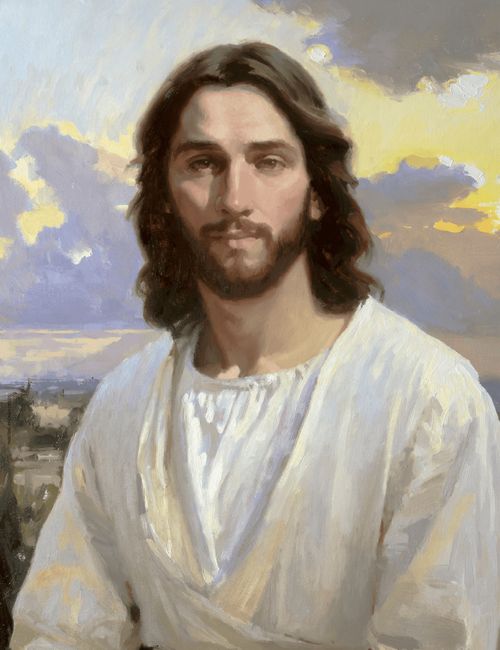 Fine art portrait of Jesus Christ