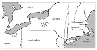 map, northeastern U.S.