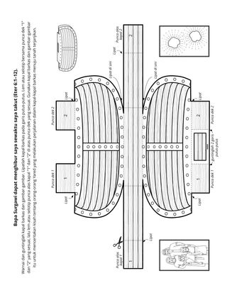 halaman kegiatan: Bapa Surgawi menolong orang-orang Yared membangun kapal barkas