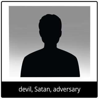 devil, Satan, adversary gospel symbol