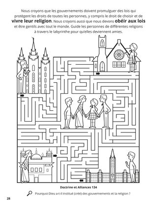 Religious Freedom coloring page