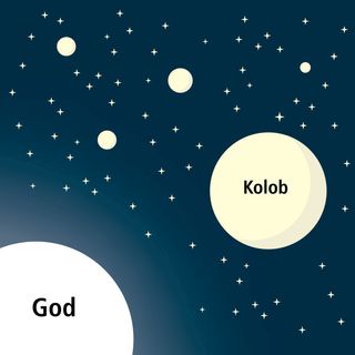 Kolob depicted