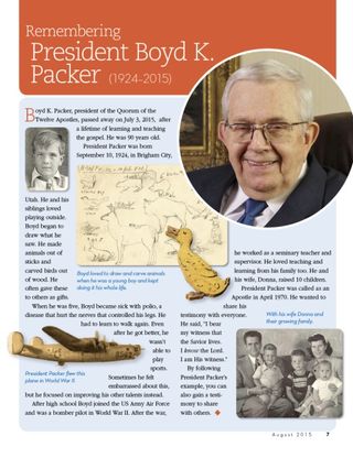 Remembering President Boyd K. Packer