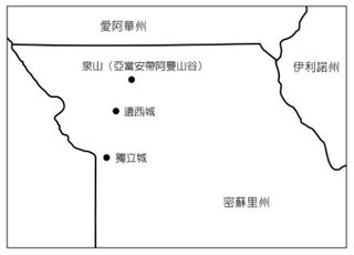 地圖，密蘇里州西部