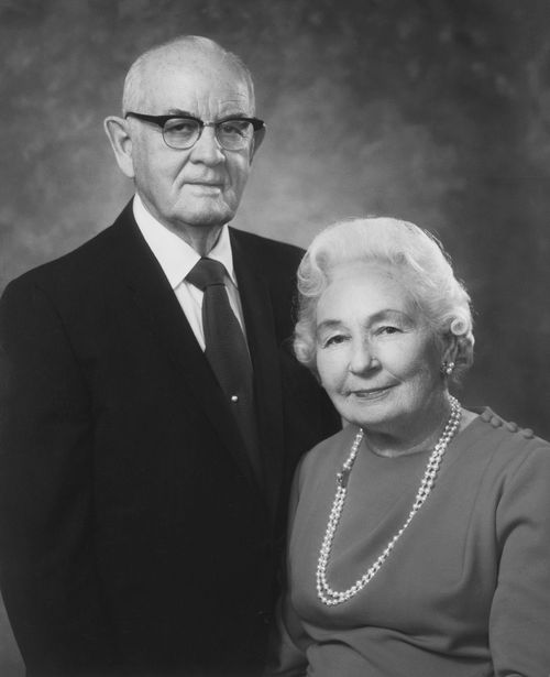 President and Sister Kimball