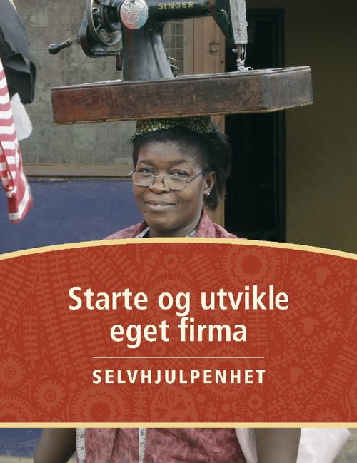 Starte og utvikle eget firma, omslag