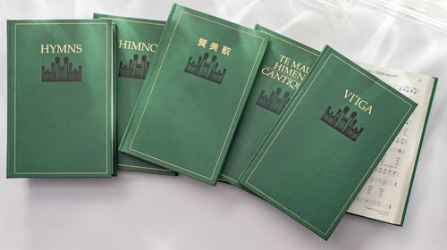hymnbooks in various languages